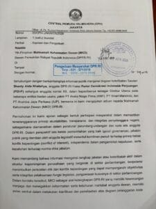 CPH Laporkan Shanty Alda ke MKD