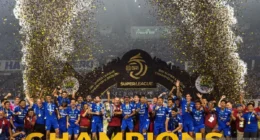Euforia Bobotoh Pecah Rayakan Sejarah Hattrick Juara Liga Persib Bandung